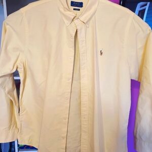 Polo by Ralph Lauren Men's Yellow Shirt 2XL